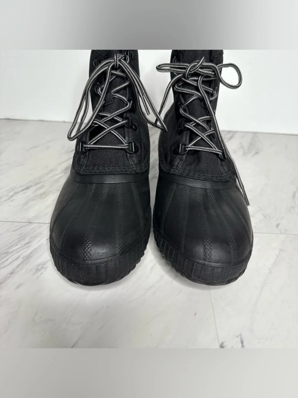 Sorel Cheyanne II Short Nylon Black Men’s Boot 9 1/2